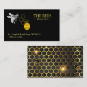 Die Bienen Visitenkarte (Vorne/Hinten)