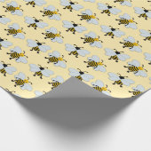 Die Bienenkunst gerettet Geschenkpapier (Ecke)