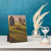 Die Bienenstöcke Pastoral Art Tabletop Fotoplatte (Seite)