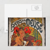 Die Biermuse Postkarte (Vorne/Hinten)