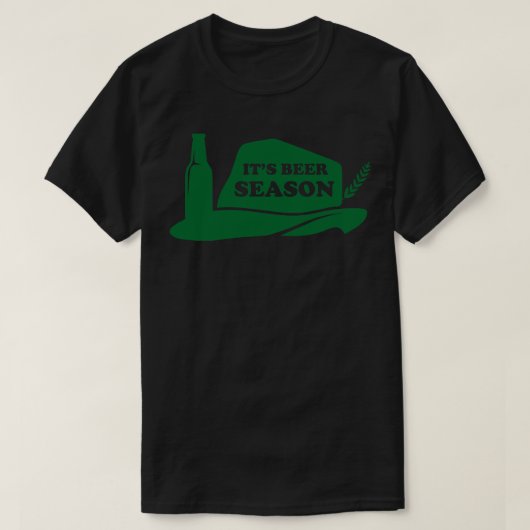 Die Biersaison T-Shirt (Design vorne)
