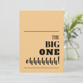 Die BIG 100-Einladungen zum Geburtstag (Stehend Vorderseite)