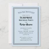 Die BIG 30 Einladungen zum Geburtstag (Rückseite)