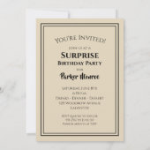 Die BIG 50 Einladungen zum Geburtstag (Rückseite)