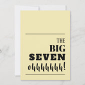 Die BIG 70 - Einladungen zum Geburtstag (Vorderseite)