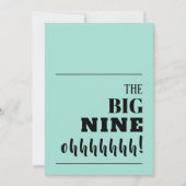 Die BIG 90 Einladungen zum Geburtstag (Vorderseite)