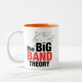Die Big Band-Theorie Zweifarbige Tasse (Links)