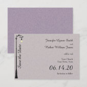 Die Big Easy Hochzeit Save the Date (Vorne/Hinten)