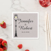 Die Big Easy Hochzeitsserviette Serviette (Beispiel)