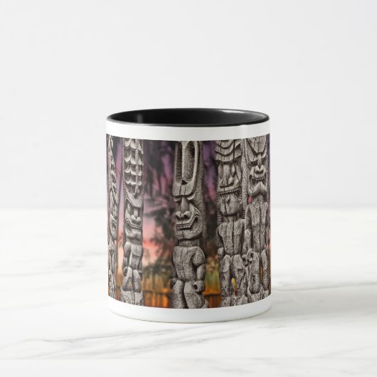 Die Big Island, Tiki Tribal Council Coffee Tasse (Zentrum)