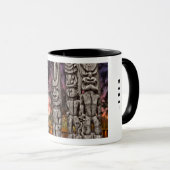 Die Big Island, Tiki Tribal Council Coffee Tasse (VorderseiteRechts)