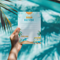 Die Big One, Surf Birthday Time Kapsel Karte