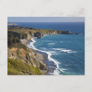 Die Big-Sur-Küste in Kalifornien, USA Postkarte