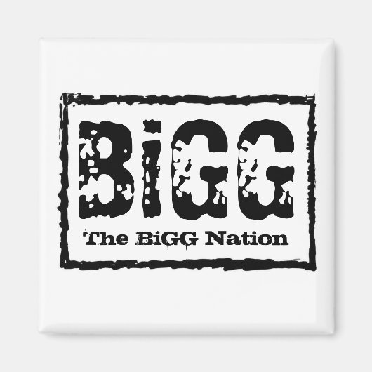 Die BiGG-Nation Magnet (Vorne)