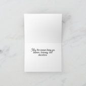 Die Bilanz des Herbstes: geklappte Grußkarte Karte (Innenseite)