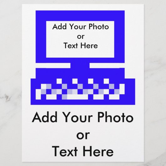Die Bilder der MUSEUM Artist Serie Computer Blue Flyer (Vorne)
