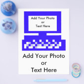 Die Bilder der MUSEUM Artist Serie Computer Blue Flyer (Einzeln)