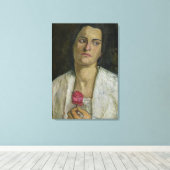 Die Bildhauerin Clara Rilke-Westhoff 1905 Leinwanddruck (Insitu (Holzboden))