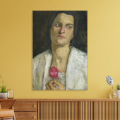 Die Bildhauerin Clara Rilke-Westhoff 1905 Leinwanddruck (Insitu (Wohnzimmer))