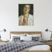 Die Bildhauerin Clara Rilke-Westhoff 1905 Leinwanddruck (Insitu (Schlafzimmer))