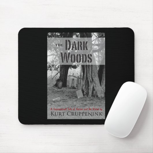 Die Bildmousepad mit dunklem Holz Mousepad (Mit Mouse)