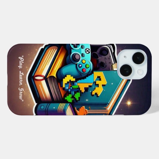 "Die Bildung Arcade" Case-Mate iPhone Hülle (Rückseite (Horizontal))