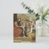 Die Bildung der Jungfrau, 1658 Postkarte (Stehend Vorderseite)
