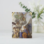 Die Bildung der Jungfrau Postkarte (Stehend Vorderseite)