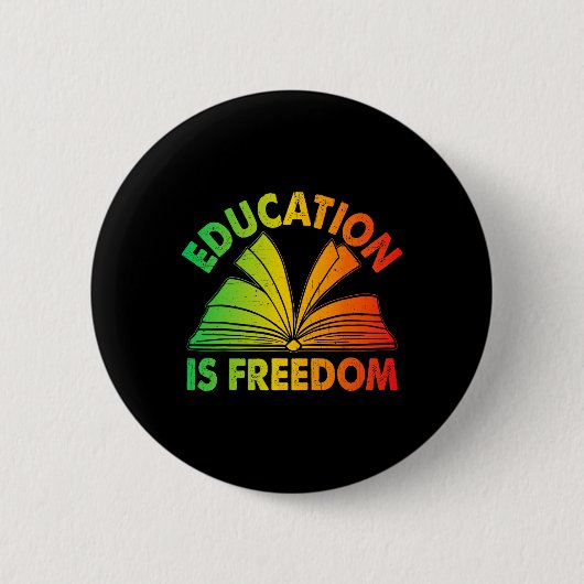 Die Bildung der Schwarzen Geschichte ist, dass die Button (Vorderseite)