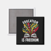 Die Bildung der Schwarzen Geschichte ist, dass die Magnet (Vorderseite/Rückseite)