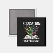 Die Bildung der Schwarzen Geschichte ist, dass die Magnet (Vorderseite/Rückseite)
