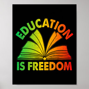 Die Bildung der Schwarzen Geschichte ist, dass die Poster