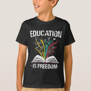 Die Bildung der Schwarzen Geschichte ist, dass die T-Shirt