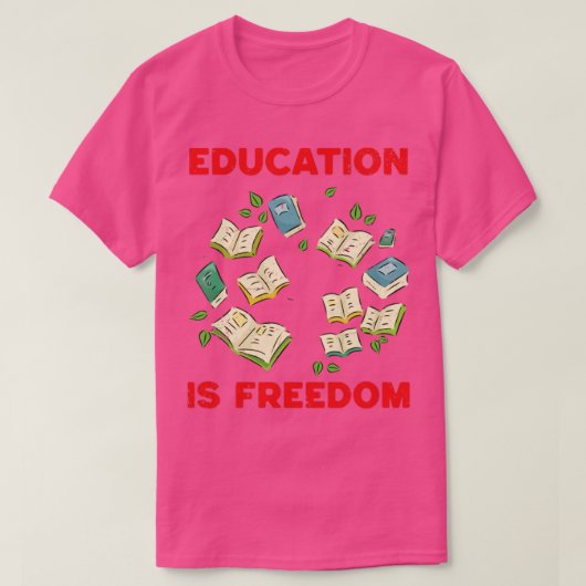Die Bildung der Schwarzen Geschichte ist die Freih T-Shirt (Design vorne)