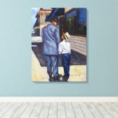 Die Bildung eines Königs 2001 Leinwanddruck (Insitu (Holzboden))