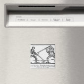 Die Bildung Pantagruel, Illustration Magnet (In Situ (Geschirrspüler))