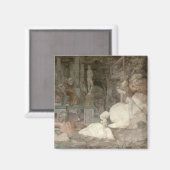 Die Bildung von Achilles Magnet (Vorderseite/Rückseite)