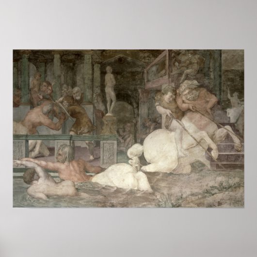 Die Bildung von Achilles Poster (Vorne)