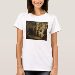 Die Bildung von Achilleus, c.1772 (Öl auf T-Shirt