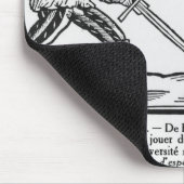 Die Bildung von Pantagruel, Illustration Mousepad (Ecke)