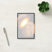 Die Bildung von Rocky Bodies im Sonnensystem. Post-it Klebezettel (Büro)