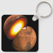 Die Bildung von Rocky Bodies im Sonnensystem. Schlüsselanhänger (Rückseite)