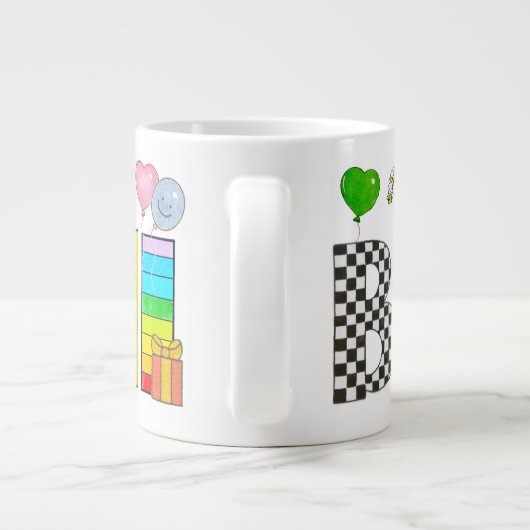 Die Bill-Tasse Jumbo-Tasse (Rückseite)