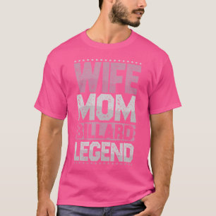 Die Billiard-Legende Billiard Ball Ladys Billiards T-Shirt