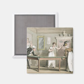 Die Billiard-Tabelle, von "Die Tour der Dr Syntax  Magnet (Vorderseite/Rückseite)