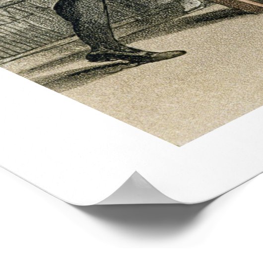 Die Billiard-Tabelle, von "Die Tour der Dr Syntax Poster (Ecke)