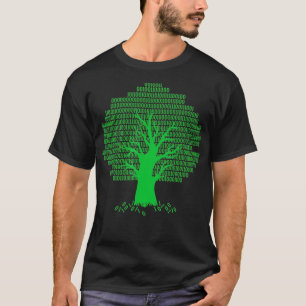 Die binäre Tree Computer Programmierer Software-En T-Shirt
