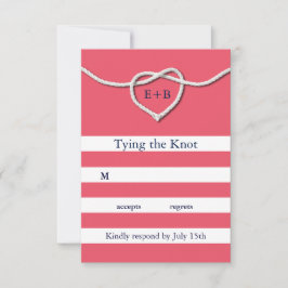 Die Bindung der Knotenkoralle-UAWG RSVP Karte
