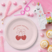 Die Bindung der Teller des Knot-Pink-Coquette-Papi (Party)