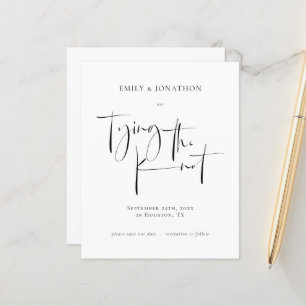 Die Bindung des Budgets an die Knoten Hochzeit ret